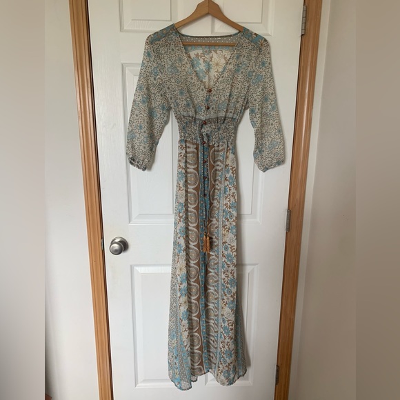 Bohemian Sheet Cover-Up Dress - Picture 3 of 5